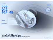 Kraftstoffpumpe RENAULT Megane I (BA) 7700429144B