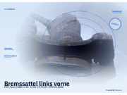 Bremssattel links vorne FIAT Punto (188)