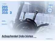 Achsschenkel links hinten MERCEDES-BENZ C-Klasse (W202) 2013503153