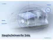 Hauptscheinwerfer links RENAULT Megane I (BA)