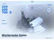 Wischermotor hinten FIAT Panda (169) 2596007000