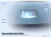 Sonnenblende links OPEL Zafira A (T98)