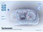 Tachometer VW Golf IV (1J) 1J0920825B