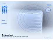 Armlehne VW Tiguan I (5N) 5N0886327