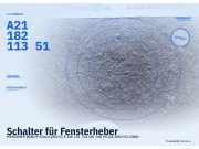 Schalter für Fensterheber MERCEDES-BENZ E-Klasse (W211) A2118211351