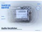 Audio-Verstärker VW Sharan (7M) 94GB18B849A