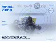Wischermotor vorne HYUNDAI S Coupe (SLC) 98100-23010