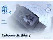 Stellelement für Heizung OPEL Meriva A 0132801356