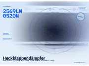 Heckklappendämpfer OPEL Astra G Caravan (T98) 2569LN0520N