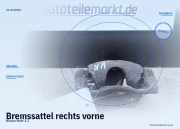 Bremssattel rechts vorne Nissan Note (E12)