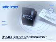 (116443 Schalter Nebelscheinwerfer BMW 5er (E34) 38813709) 38813709