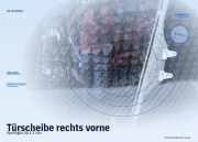 Türscheibe rechts vorne Opel Agila (H00)