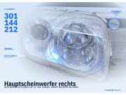 Hauptscheinwerfer rechts ALFA ROMEO GTV (916) 301144212
