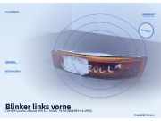 Blinker links vorne TOYOTA Corolla Liftback (E9)