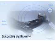 Querlenker rechts vorne VW Golf V (1K)