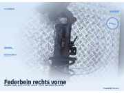 Federbein rechts vorne SKODA Fabia (6Y)