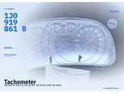 Tachometer VW Golf IV (1J) 1J0919861B