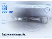 Antriebswelle rechts AUDI 100 (4A, C4) 4A0407272DP