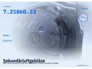 Sekundärluftgebläse OPEL Vectra B Caravan (J96) 90530018 7.21860.23