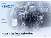 Motor ohne Anbauteile Micra Nissan K9KE274