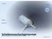 Scheibenwaschanlagenpumpe BMW 5er (E28)