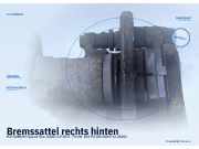 Bremssattel rechts hinten MITSUBISHI Space Star (DG0)