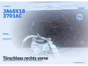 Türschloss rechts vorne AUDI A4 (8W, B9) JA68X1837016C