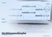 Heckklappendämpfer Opel Agila A