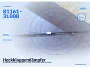Heckklappendämpfer HYUNDAI Grandeur 4 (TG) 81161-3L000
