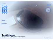 Tankklappe VW Golf III (1H) 1H0809905