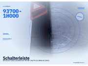 Schalterleiste KIA Ceed Schrägheck (ED) 93700-1H000