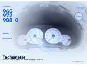Tachometer PEUGEOT 206 SW (2E/K) 9659729080