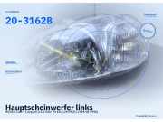 Hauptscheinwerfer links HONDA Civic V Coupe (EJ) 20-3162B