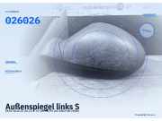 Außenspiegel links SEAT Ibiza III (6L) 026026