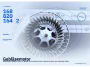 Gebläsemotor MERCEDES-BENZ A-Klasse (W168) A1688200542 1688201642
