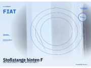 Stoßstange hinten FIAT Panda (169) FIAT