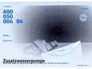 Zusatzwasserpumpe MERCEDES-BENZ CLA Shooting Brake (X117) A0005000686