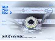 Lenkstockschalter AUDI A4 Avant (8K, B8) 8K0953568F 8K0953502D