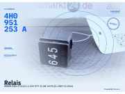 Relais SKODA Fabia II (5J) 4H0951253A