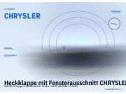Heckklappe mit Fensterausschnitt CHRYSLER Voyager IV (RG) 05135945AB CHRYSLER