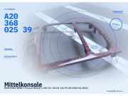 Mittelkonsole MERCEDES-BENZ C-Klasse (W203) A2036802539