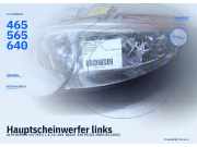 Hauptscheinwerfer links ALFA ROMEO 147 (937) 465565640