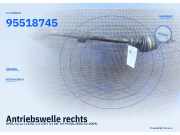 Antriebswelle rechts OPEL Corsa C (X01) 95518745