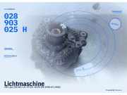 Lichtmaschine VW Lupo (6X/6E) 028903025H
