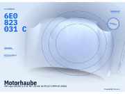Motorhaube VW Lupo (6X/6E) 6X0823031A 6E0823031C