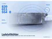 Ladeluftkühler RENAULT Megane II Grandtour (KM) 8200700172 8200115540