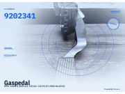 Gaspedal OPEL Zafira B (A05) 9202341