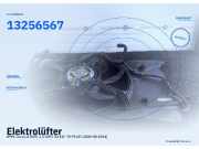 Elektrolüfter OPEL Corsa D (S07) N2987002 13256567