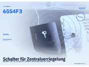 Schalter für Zentralverriegelung PEUGEOT 307 CC 6554F3