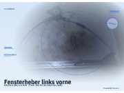 Fensterheber links vorne MAZDA 3 (BK)